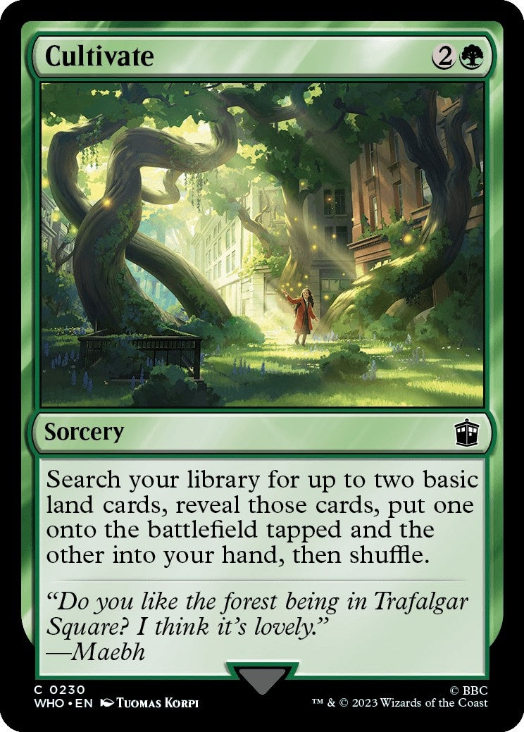 Image for Cultivate (230) (WHO) - Magic: The Gathering