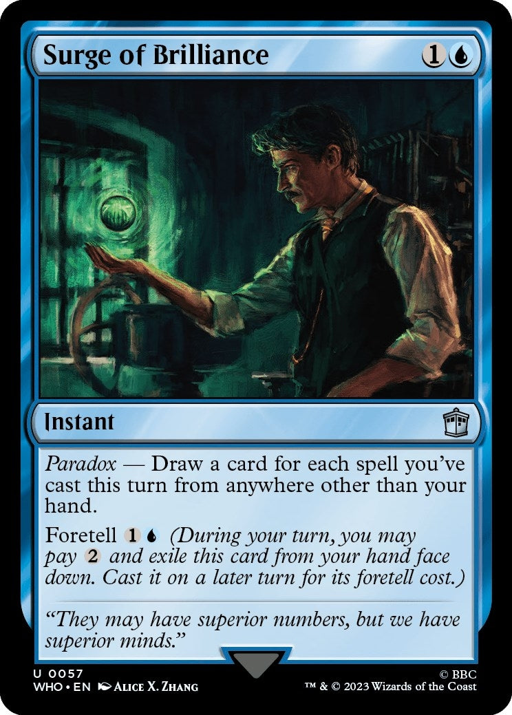 Image for Surge of Brilliance (57) (WHO) - Magic: The Gathering