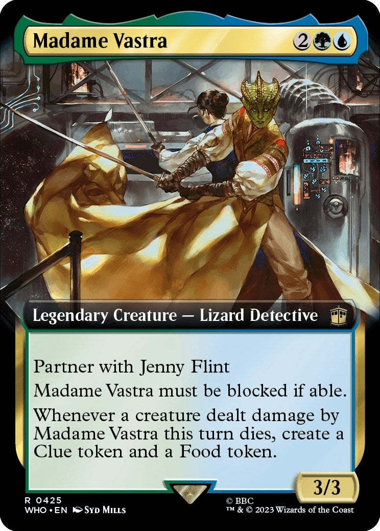 Image for Madame Vastra (Extended Art) (425) (WHO) - Magic: The Gathering