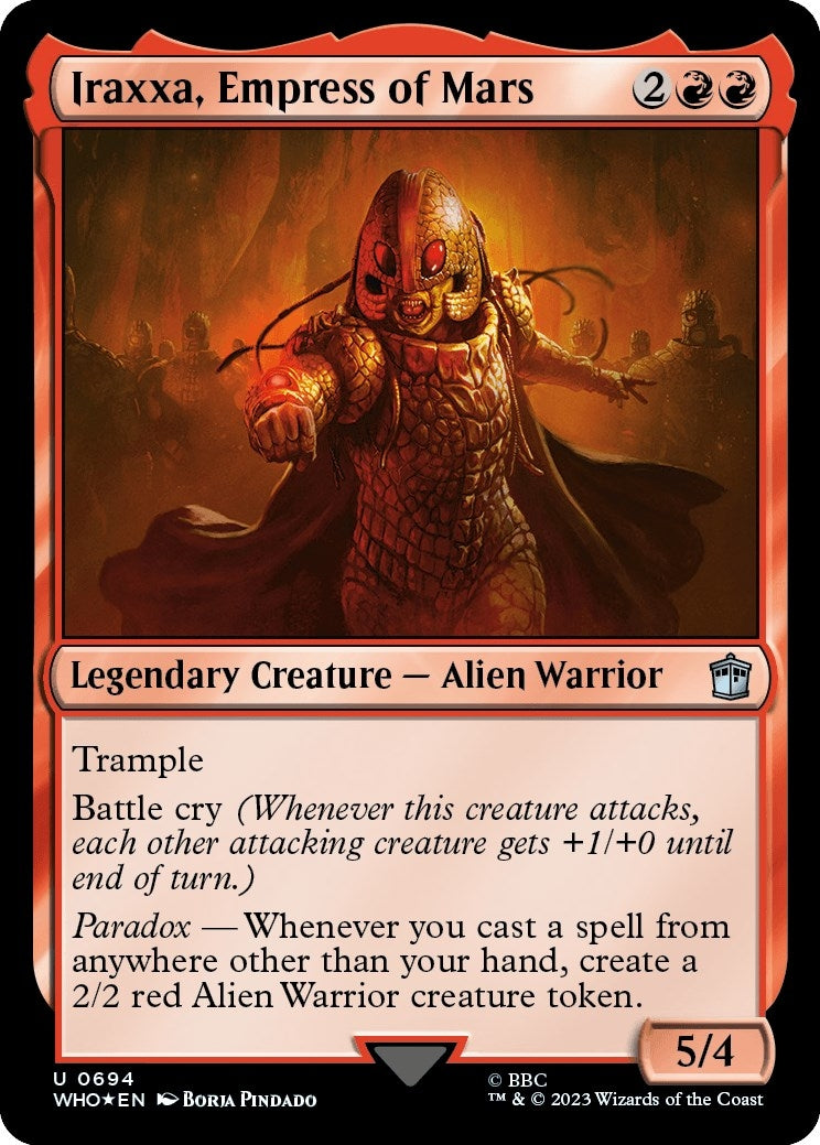 Image for Iraxxa, Empress of Mars (Surge Foil) (694) (WHO) - Magic: The Gathering