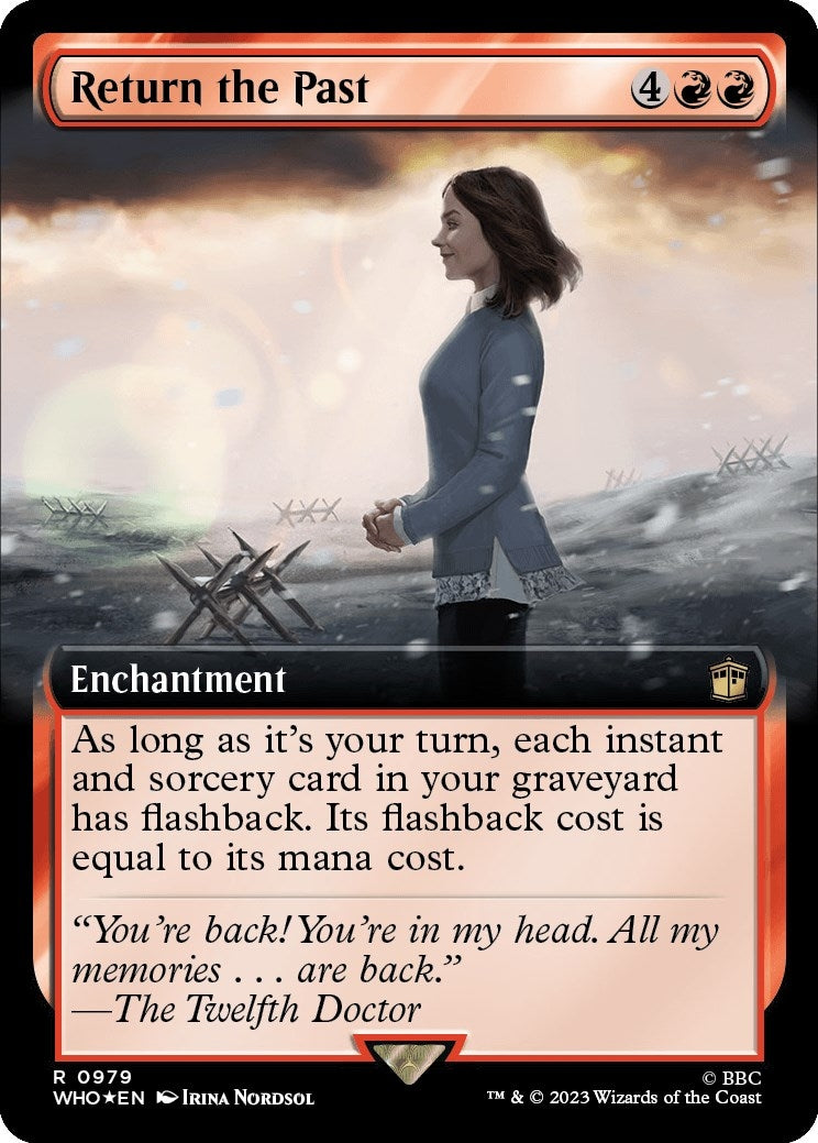 Image for Return the Past (Extended Art) (Surge Foil) (979) (WHO) - Magic: The Gathering