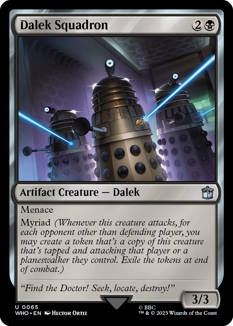 Image for Dalek Squadron (65) (WHO) - Magic: The Gathering