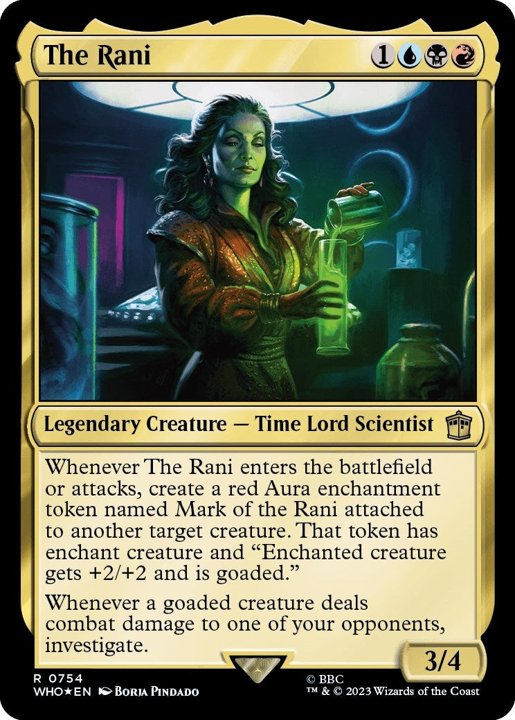 Image for The Rani (Surge Foil) (754) (WHO) - Magic: The Gathering