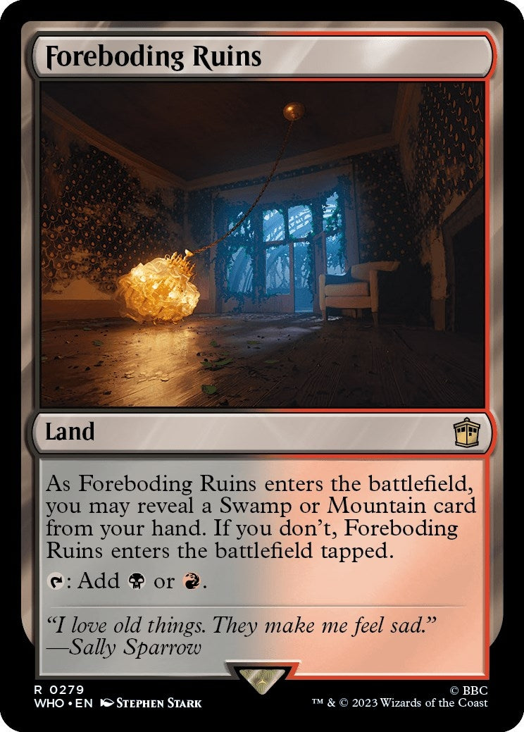 Image for Foreboding Ruins (279) (WHO) - Magic: The Gathering