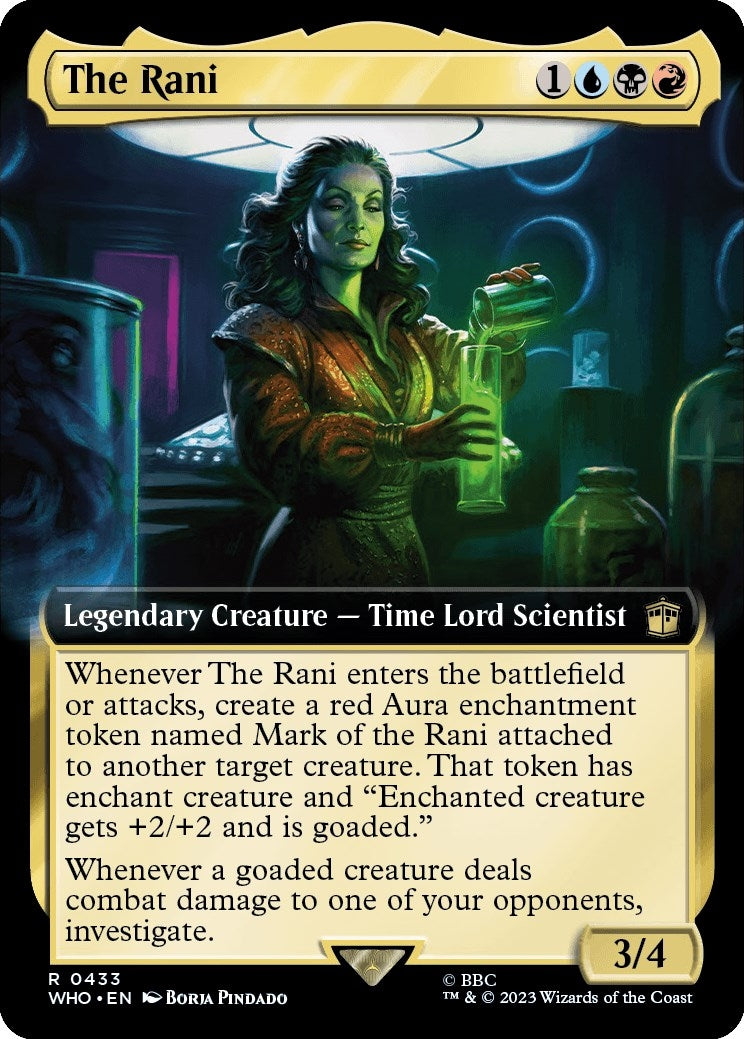 Image for The Rani (Extended Art) (433) (WHO) - Magic: The Gathering