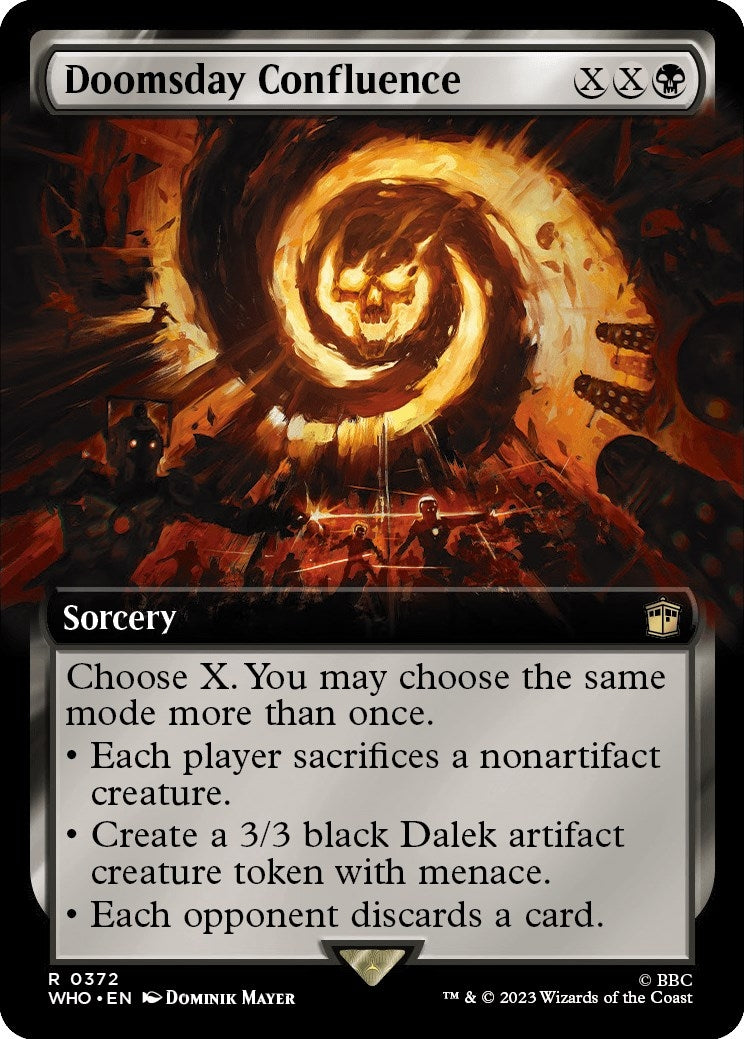 Image for Doomsday Confluence (Extended Art) (372) (WHO) - Magic: The Gathering