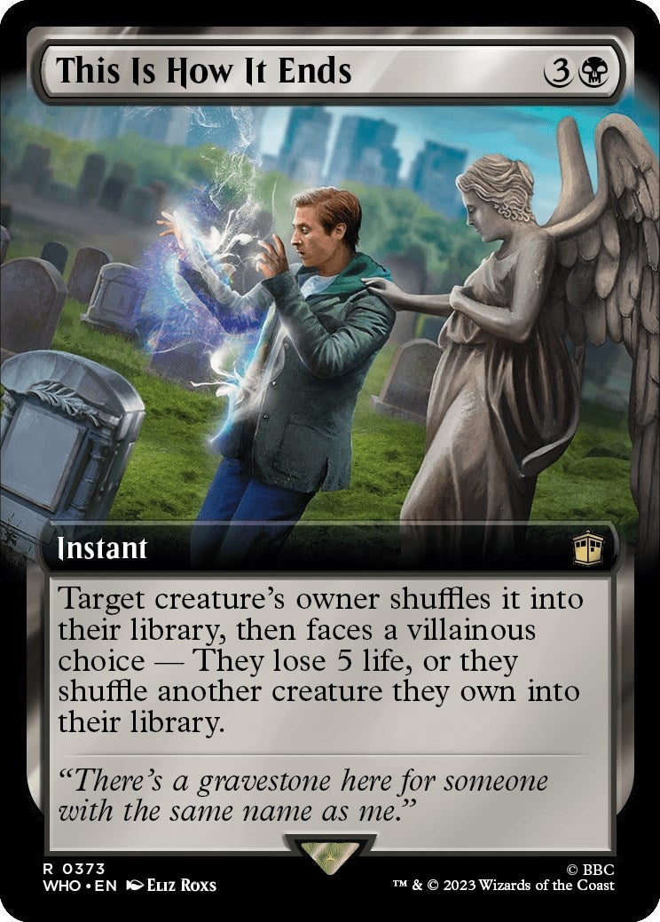 Image for This Is How It Ends (Extended Art) (373) (WHO) - Magic: The Gathering