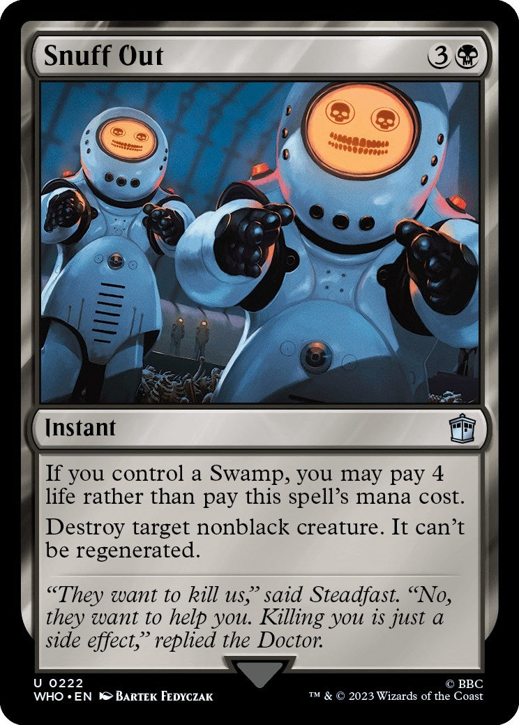 Image for Snuff Out (222) (WHO) - Magic: The Gathering