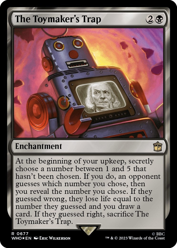 Image for The Toymaker's Trap (Surge Foil) (677) (WHO) - Magic: The Gathering