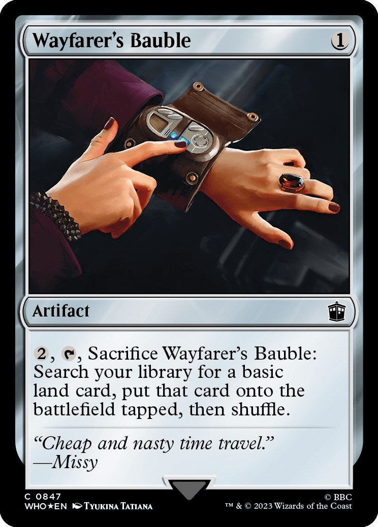 Image for Wayfarer's Bauble (Surge Foil) (847) (WHO) - Magic: The Gathering