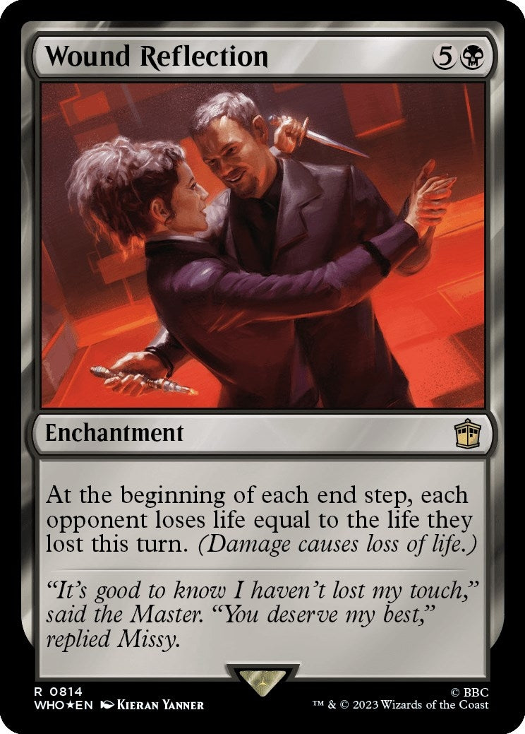 Image for Wound Reflection (Surge Foil) (814) (WHO) - Magic: The Gathering