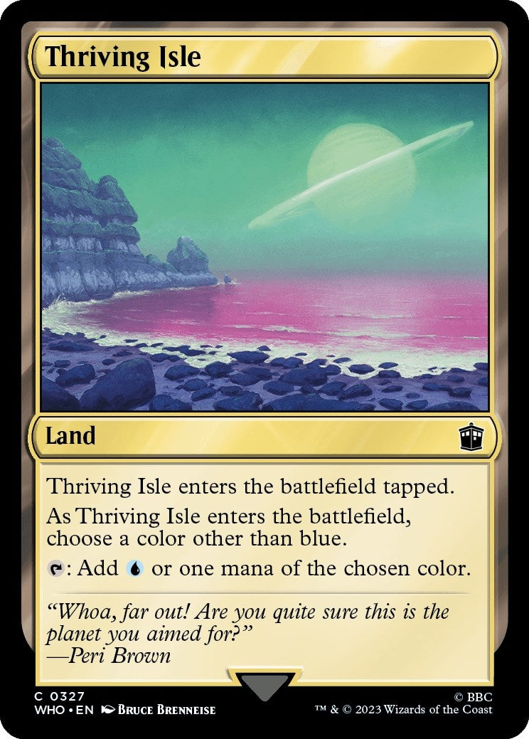 Image for Thriving Isle (327) (WHO) - Magic: The Gathering