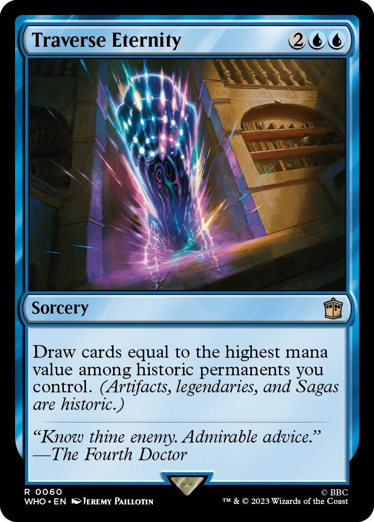 Image for Traverse Eternity (60) (WHO) - Magic: The Gathering