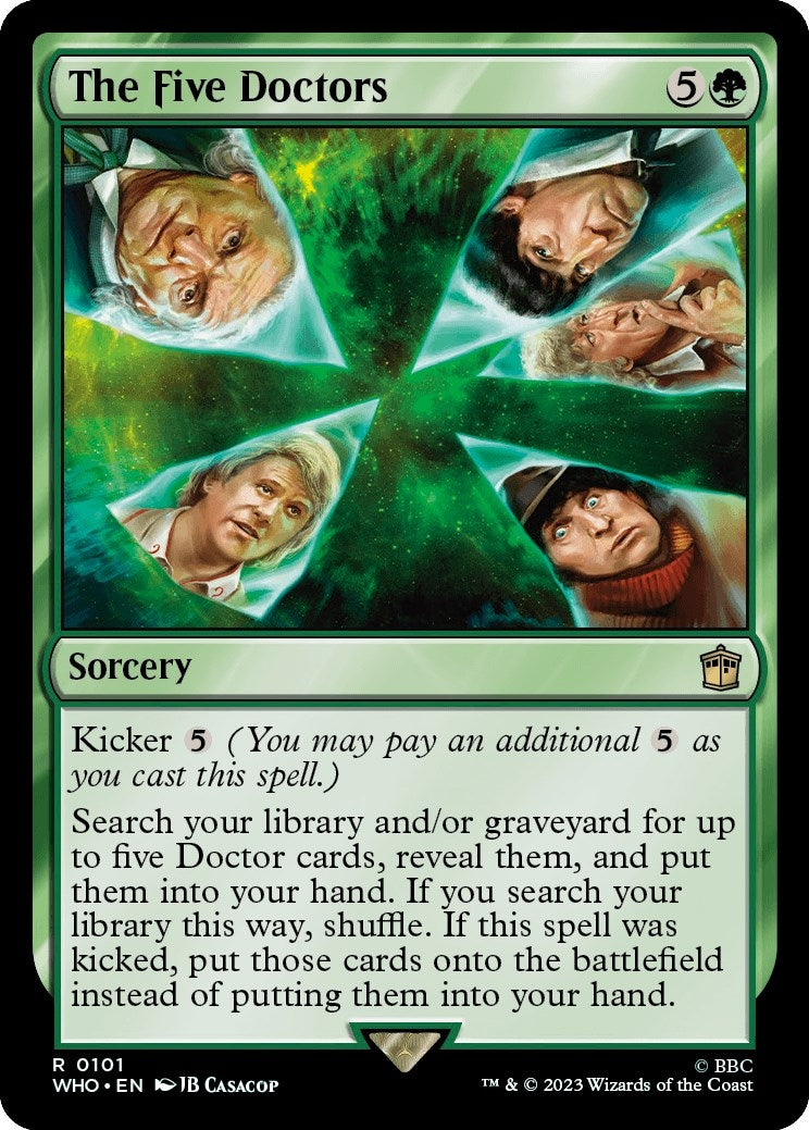 Image for The Five Doctors (101) (WHO) - Magic: The Gathering