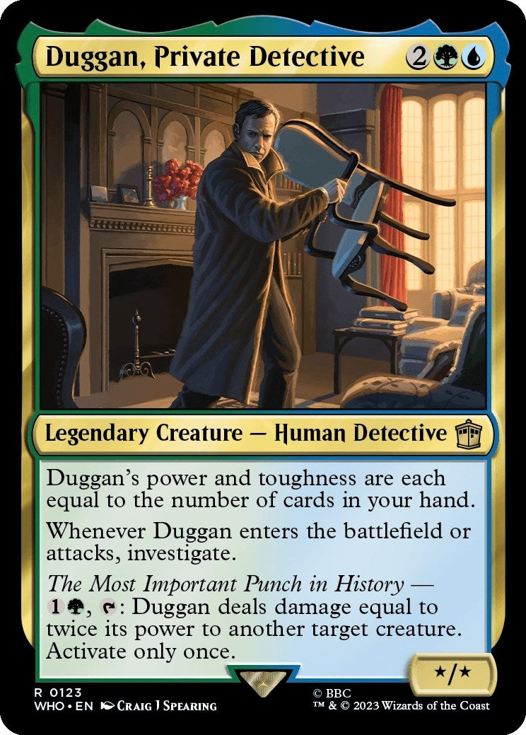 Image for Duggan, Private Detective (123) (WHO) - Magic: The Gathering