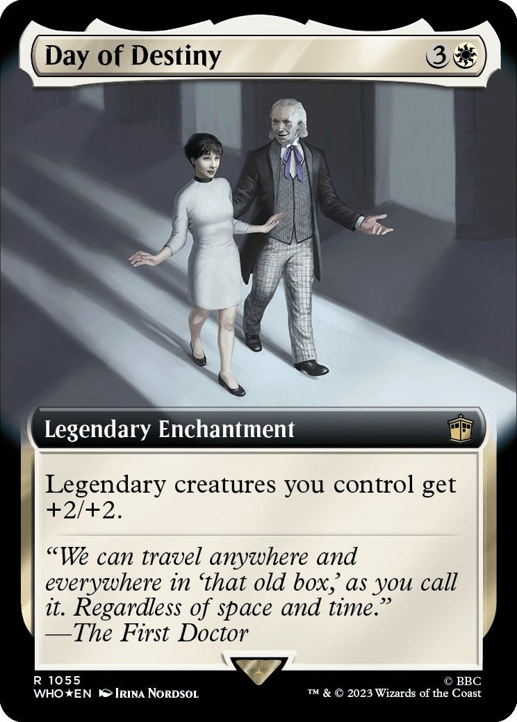 Image for Day of Destiny (Extended Art) (Surge Foil) (1055) (WHO) - Magic: The Gathering