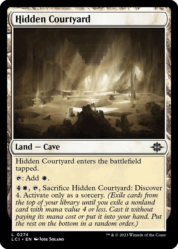 Image for Hidden Courtyard (274) (LCI) - Magic: The Gathering