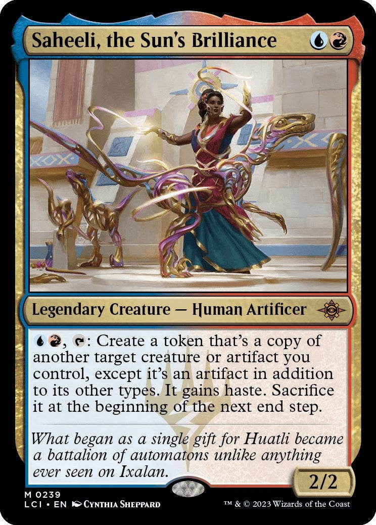 Image for Saheeli, the Sun's Brilliance (239) (LCI) - Magic: The Gathering