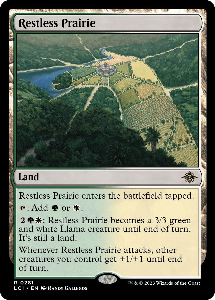 Image for Restless Prairie (281) (LCI) - Magic: The Gathering