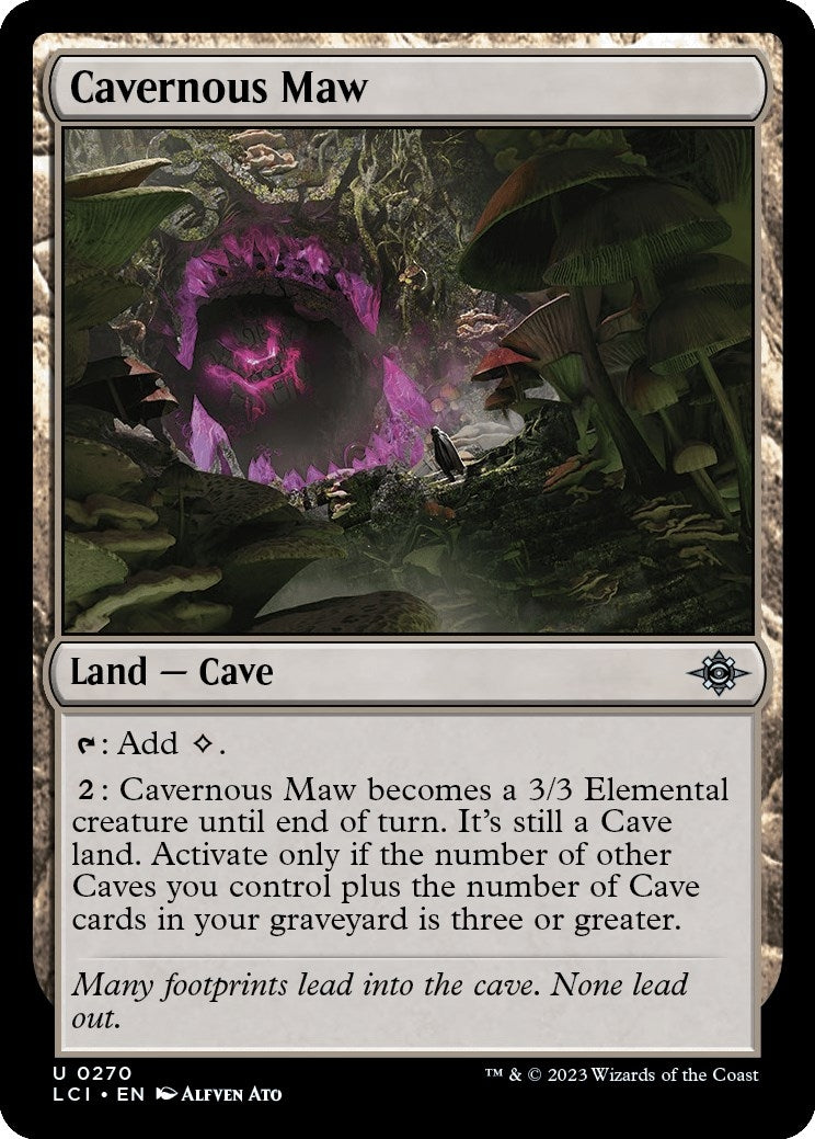 Image for Cavernous Maw (270) (LCI) - Magic: The Gathering