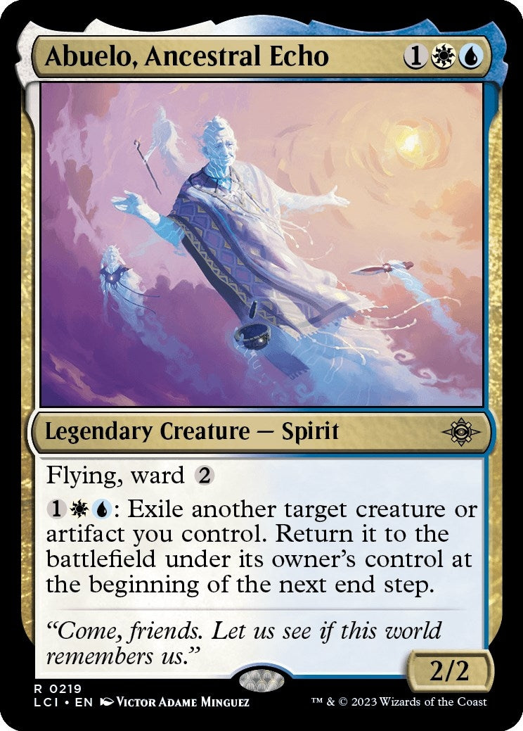 Image for Abuelo, Ancestral Echo (219) (LCI) - Magic: The Gathering