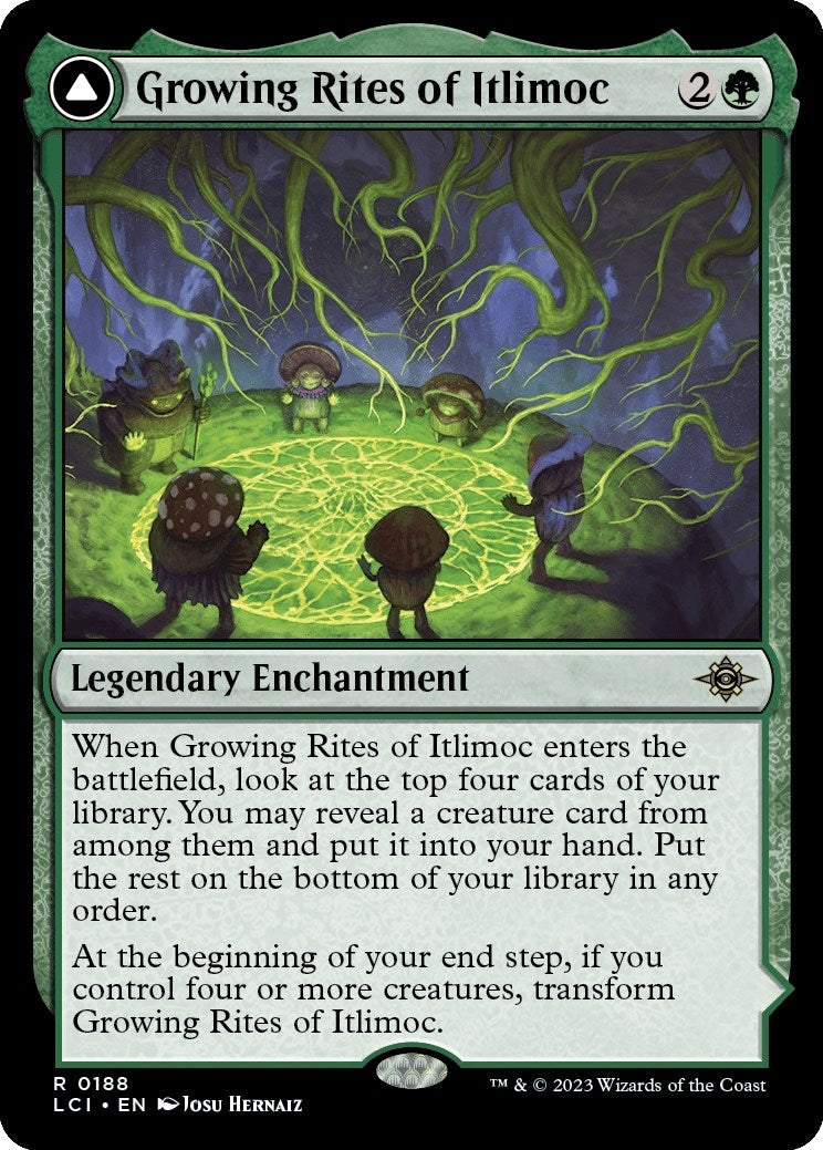 Image for Growing Rites of Itlimoc (188) (LCI) - Magic: The Gathering