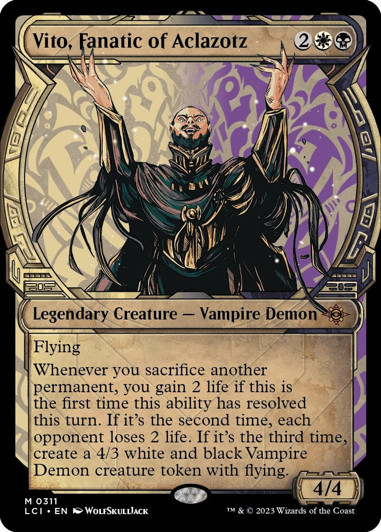 Image for Vito, Fanatic of Aclazotz (Showcase) (311) (LCI) - Magic: The Gathering