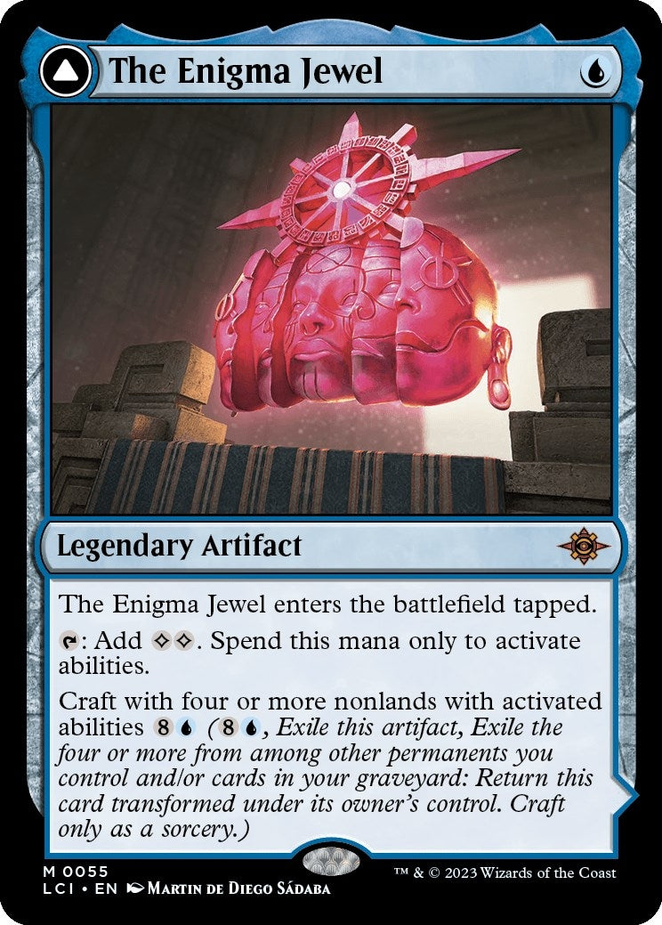 Image for The Enigma Jewel (55) (LCI) - Magic: The Gathering