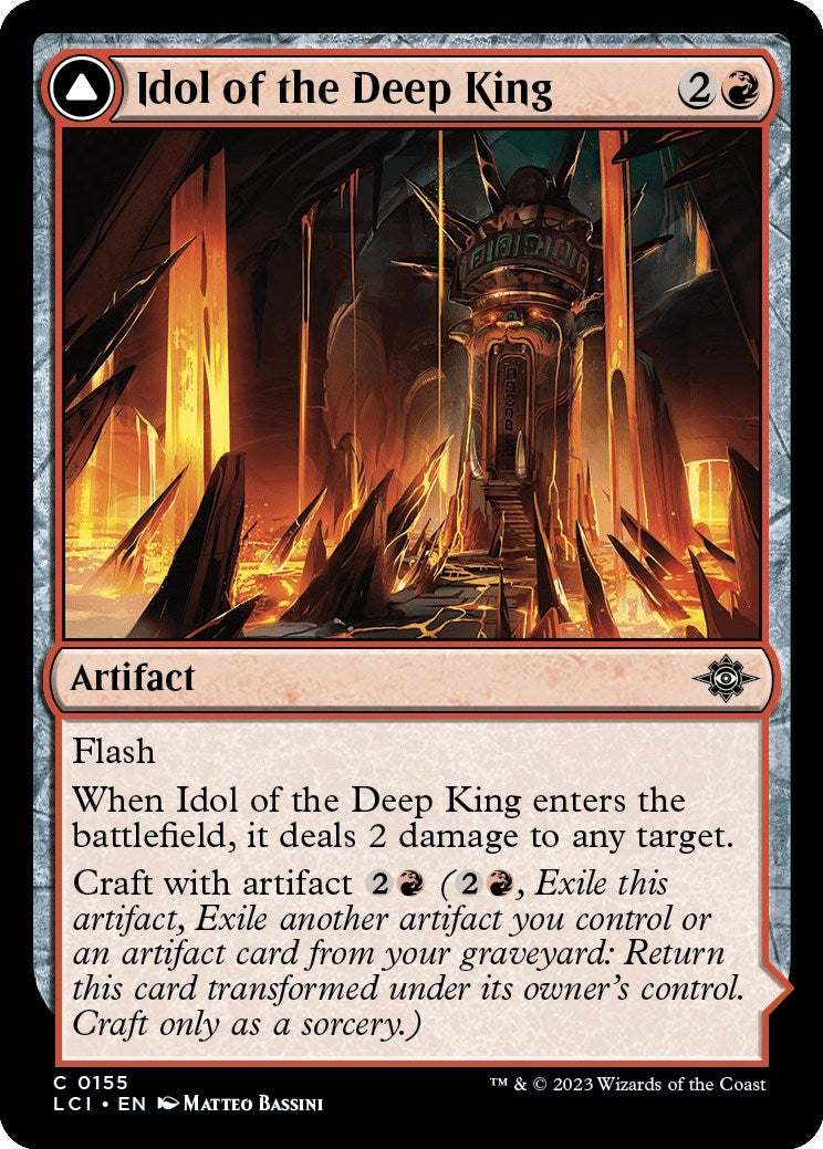 Image for Idol of the Deep King (155) (LCI) - Magic: The Gathering