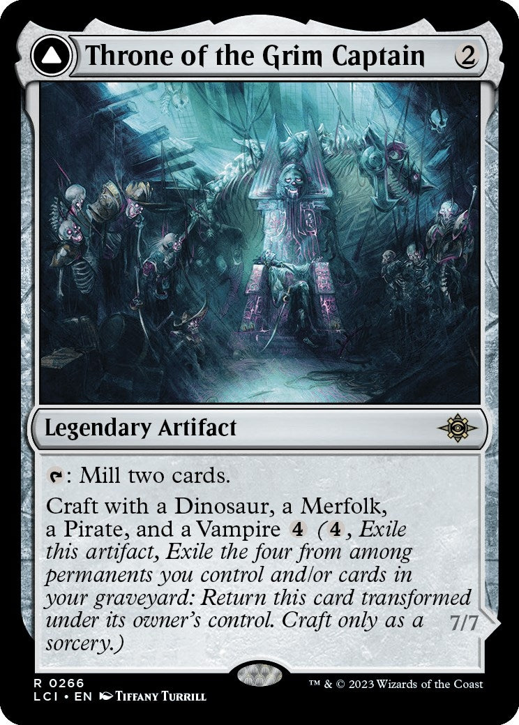 Image for Throne of the Grim Captain (266) (LCI) - Magic: The Gathering
