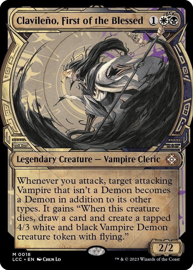 Image for Clavileno, First of the Blessed (Showcase) (18) (LCC) - Magic: The Gathering