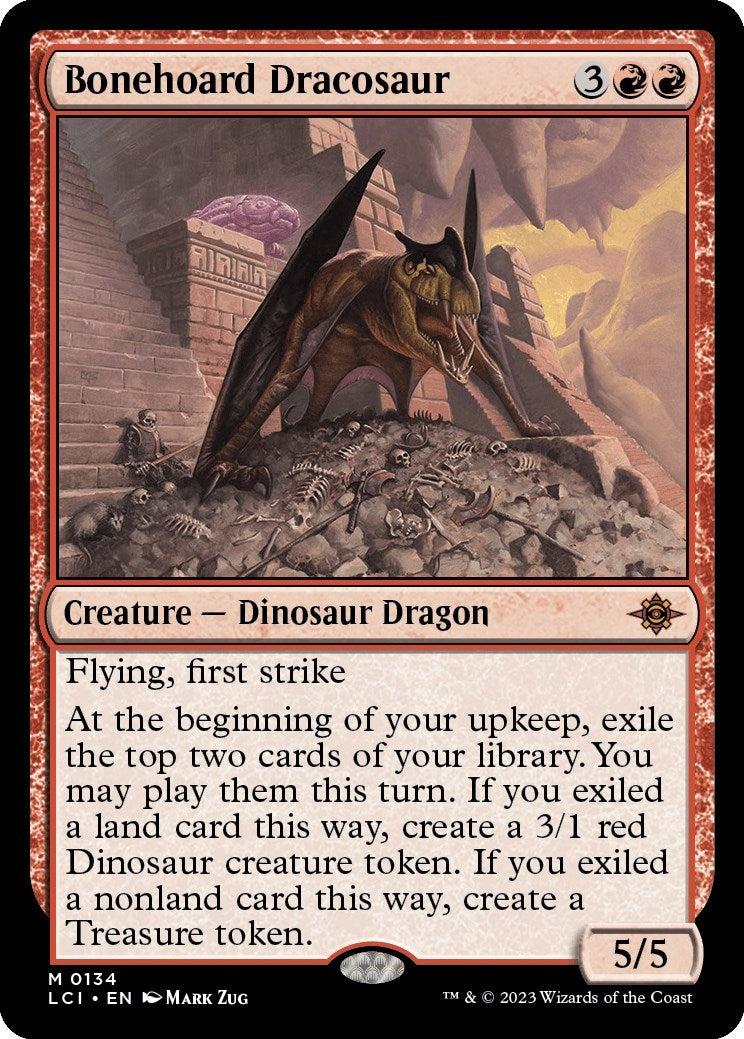 Image for Bonehoard Dracosaur (134) (LCI) - Magic: The Gathering