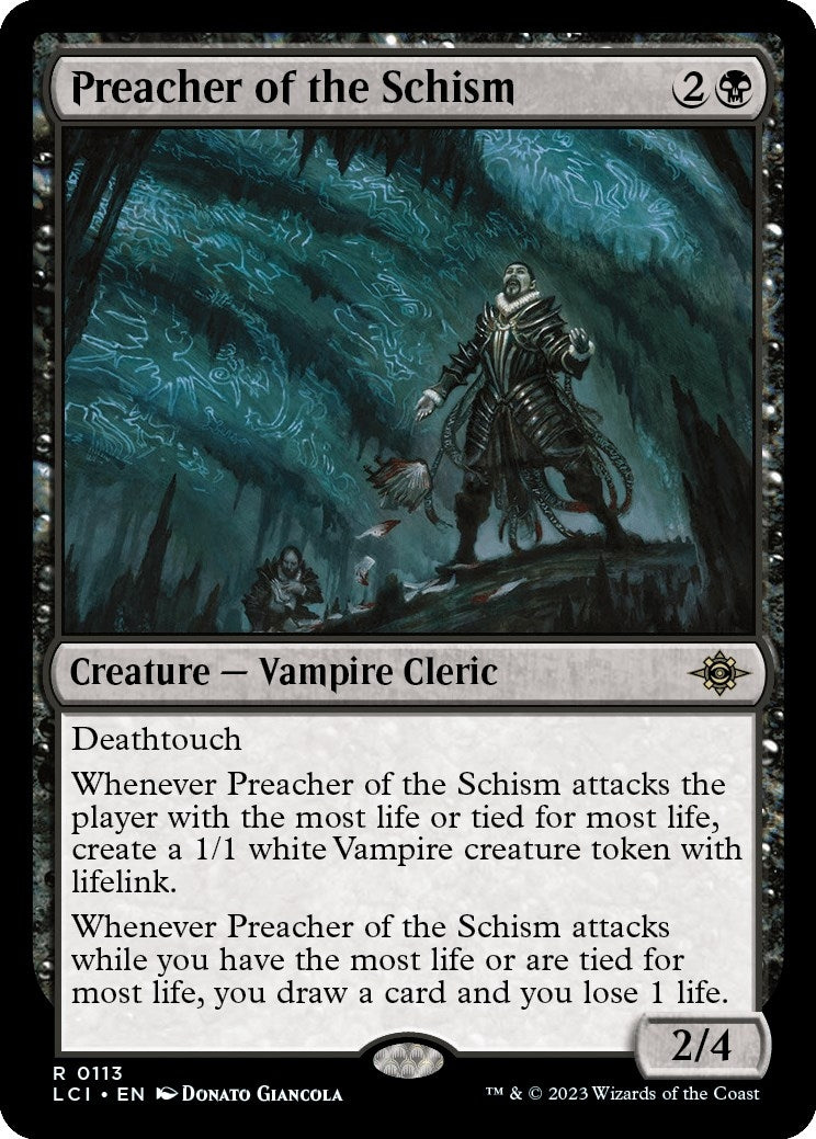 Image for Preacher of the Schism (113) (LCI) - Magic: The Gathering
