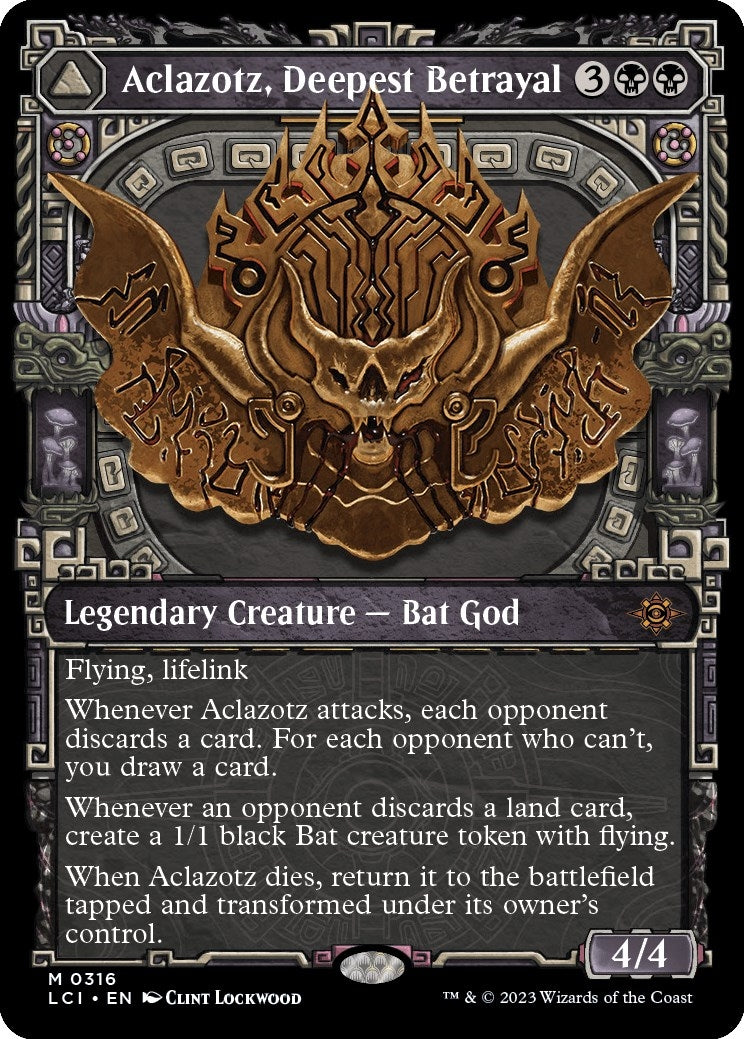 Image for Aclazotz, Deepest Betrayal (Showcase) (316) (LCI) - Magic: The Gathering