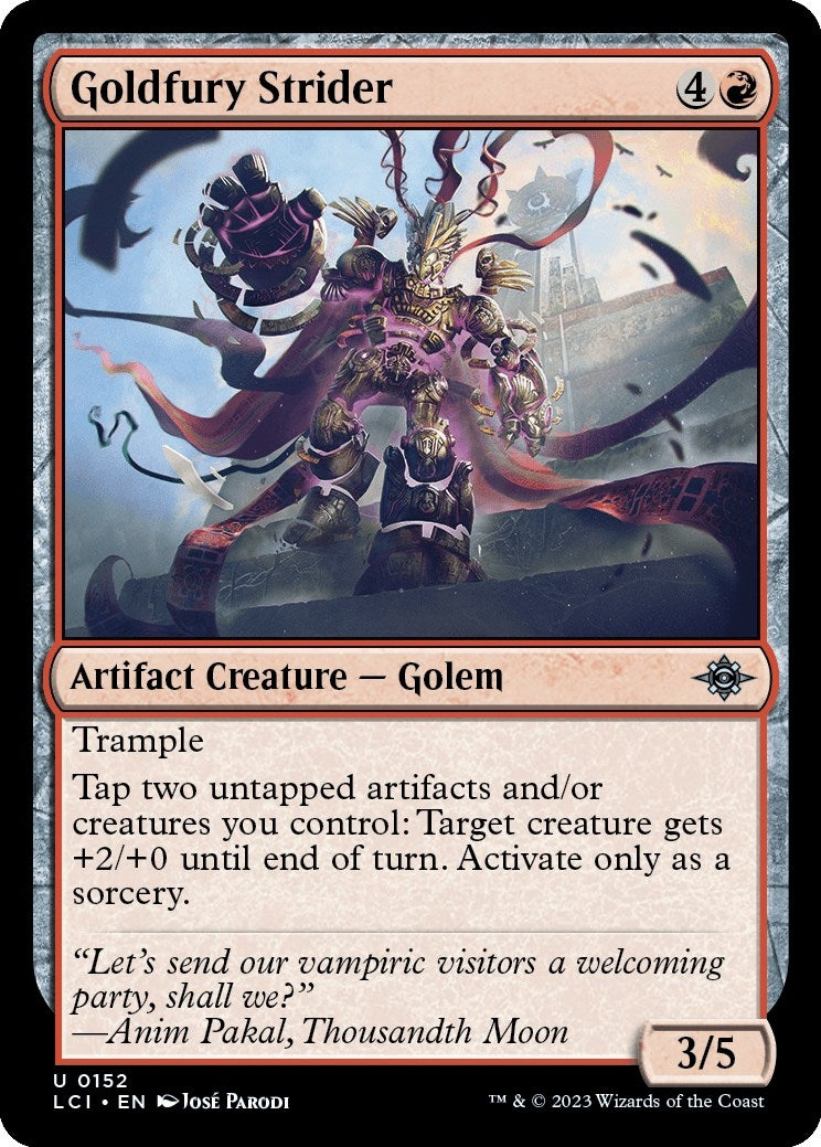 Image for Goldfury Strider (152) (LCI) - Magic: The Gathering