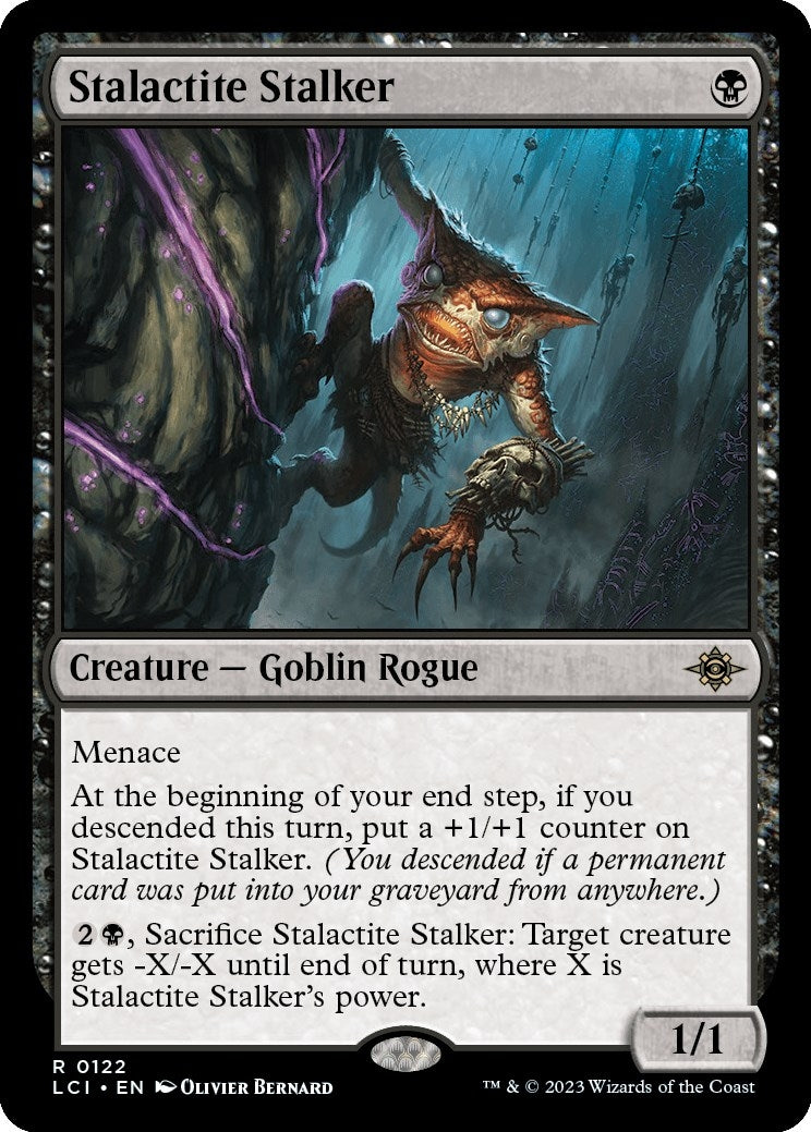 Image for Stalactite Stalker (122) (LCI) - Magic: The Gathering