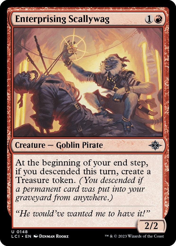 Image for Enterprising Scallywag (148) (LCI) - Magic: The Gathering