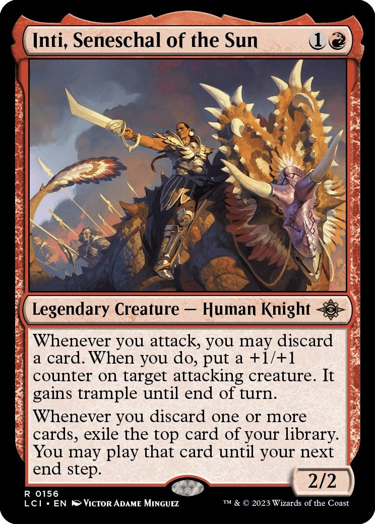 Image for Inti, Seneschal of the Sun (156) (LCI) - Magic: The Gathering