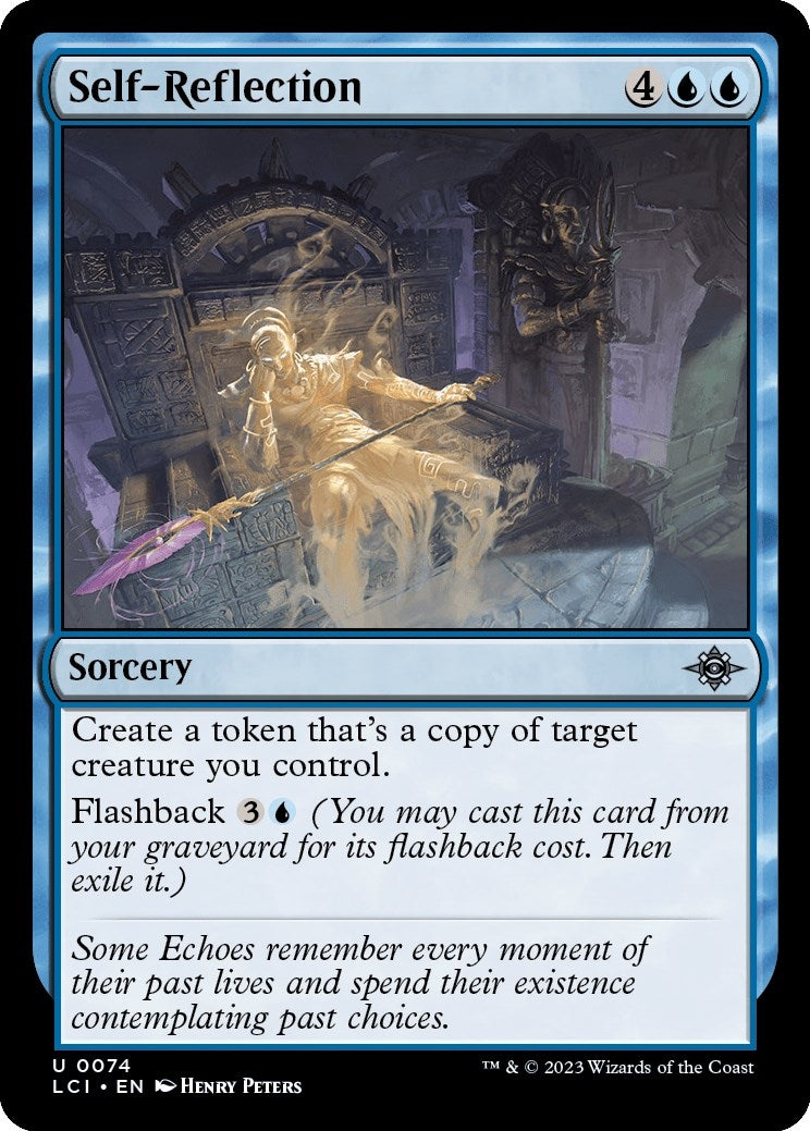 Image for Self-Reflection (74) (LCI) - Magic: The Gathering