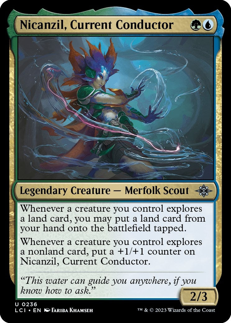Image for Nicanzil, Current Conductor (236) (LCI) - Magic: The Gathering
