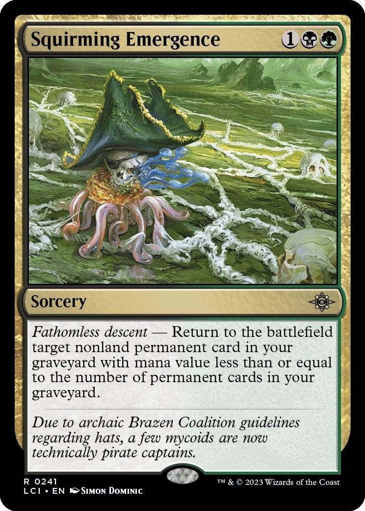 Image for Squirming Emergence (241) (LCI) - Magic: The Gathering