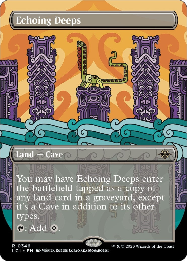 Image for Echoing Deeps (Borderless) (346) (LCI) - Magic: The Gathering