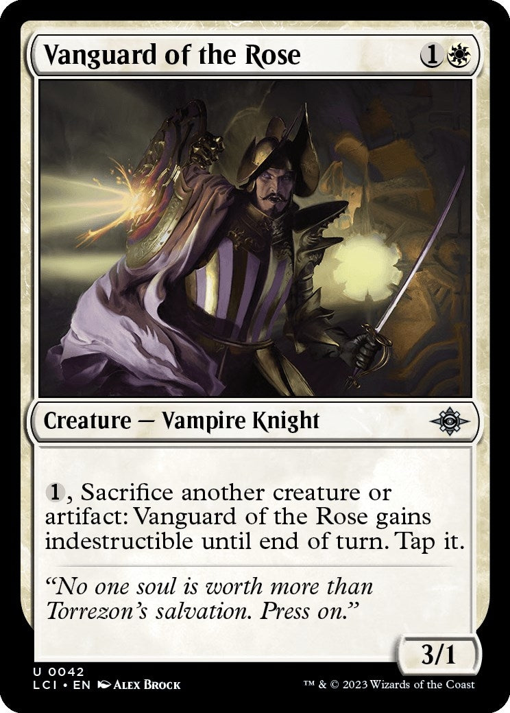 Image for Vanguard of the Rose (42) (LCI) - Magic: The Gathering