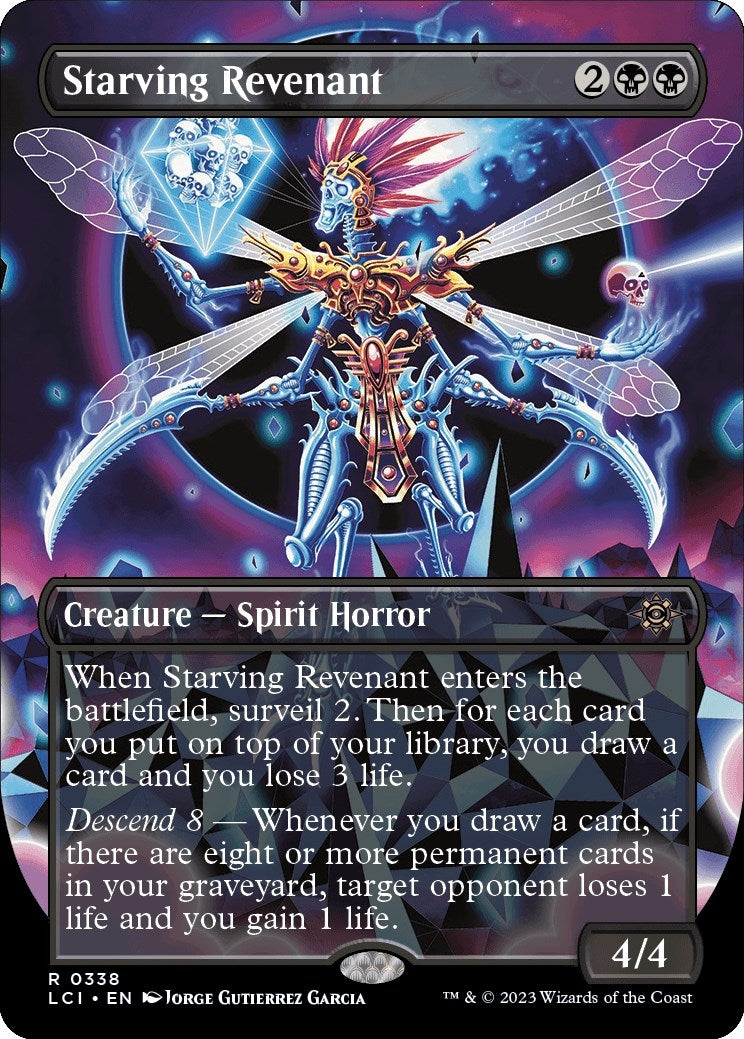 Image for Starving Revenant (Borderless) (338) (LCI) - Magic: The Gathering