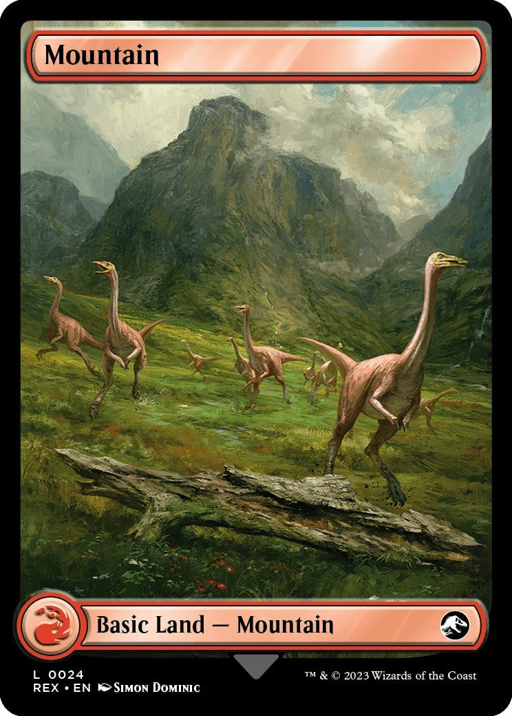 Image for Mountain (24) (REX) - Magic: The Gathering