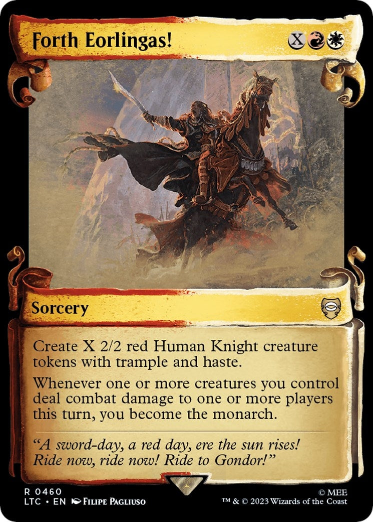 Image for Forth Eorlingas! (Showcase Scrolls) (460) (LTC) - Magic: The Gathering