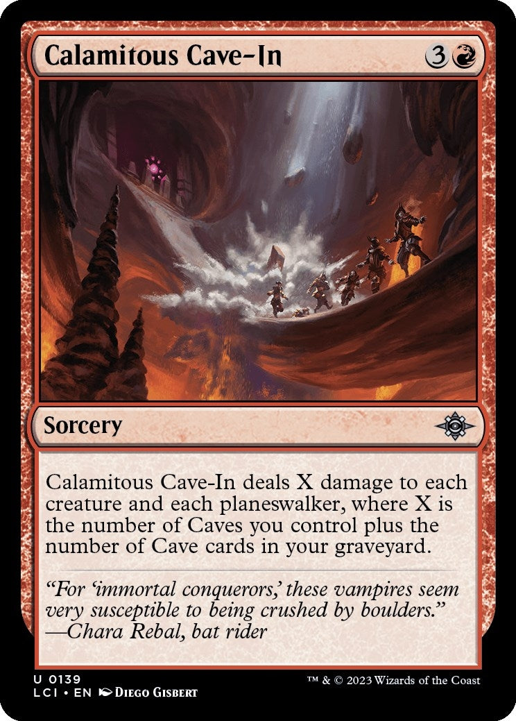 Calamitous Cave-In (139) (LCI)