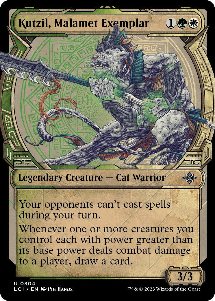 Image for Kutzil, Malamet Exemplar (Showcase) (304) (LCI) - Magic: The Gathering