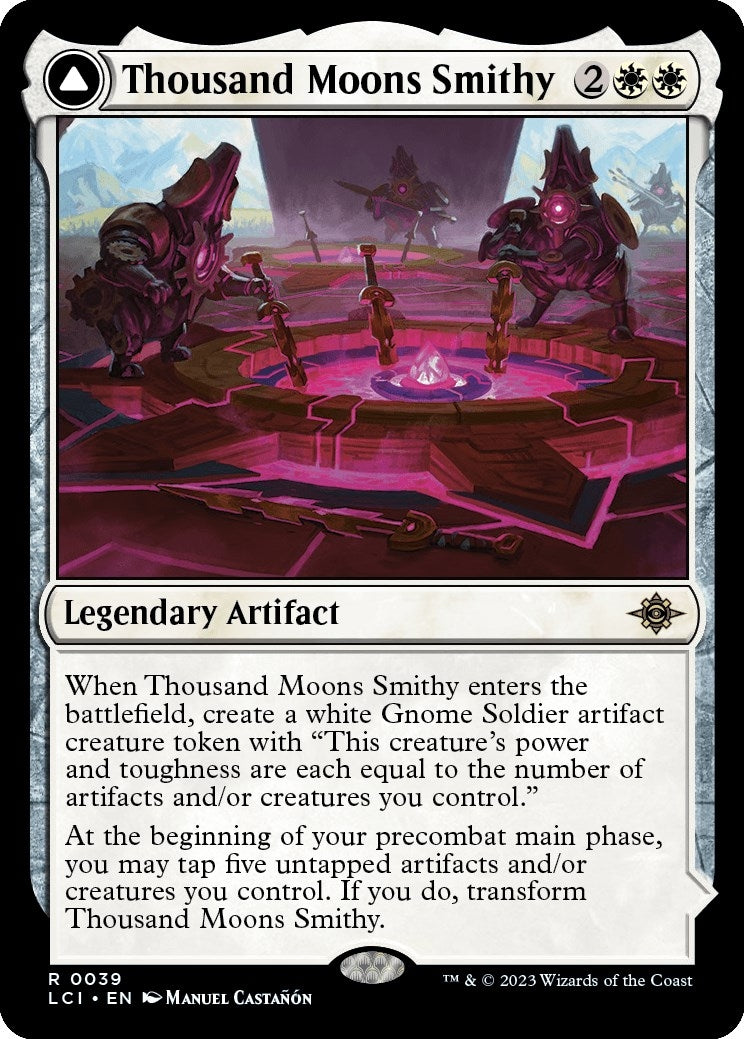 Image for Thousand Moons Smithy (39) (LCI) - Magic: The Gathering