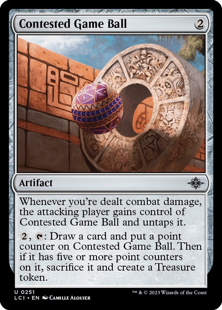 Image for Contested Game Ball (251) (LCI) - Magic: The Gathering